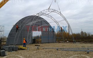 СТРОИТЕЛЬСТВО УТЕПЛЁННОГО СКЛАДА