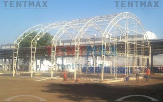 СДАЧА В ЭКСПЛУАТАЦИЮ УКРЫТИЯ СКЛАДА 18х90х10 М