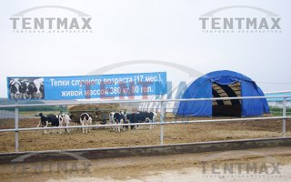 ЗАВЕРШЕНИЕ МОНТАЖА АНГАРА-ТЕЛЯТНИКА