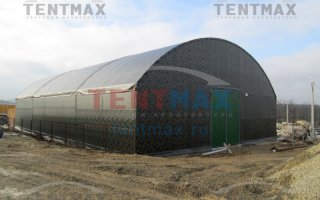 ЗАВЕРШЕНИЕ МОНТАЖА АНГАРА ДЛЯ СПЕЦТЕХНИКИ В КРАСНОДАРСКОМ КРАЕ