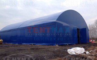 СДАЧА В ЭКСПЛУАТАЦИЮ АНГАРА ДЛЯ СПЕЦТЕХНИКИ