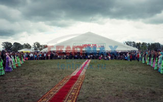 Организация праздников и мероприятий под шатрами