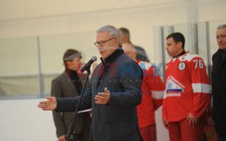 Буре, Третьяк и Фетисов открыли ледовую арену в Ярославской области