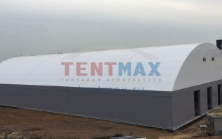 Каркасно-тентовый ангар под склад