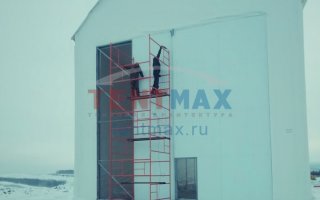 Каркасно тентовый гараж для БелАЗа