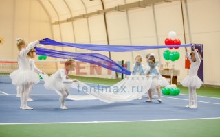 Всесезонный теннисный корт в Южно-Сахалинске