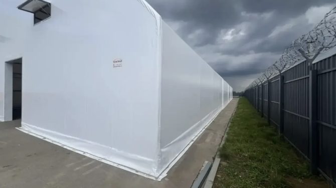 Каркасно-тентовый склад (Москва и Московская область). 18 на 50 м. — фото 2